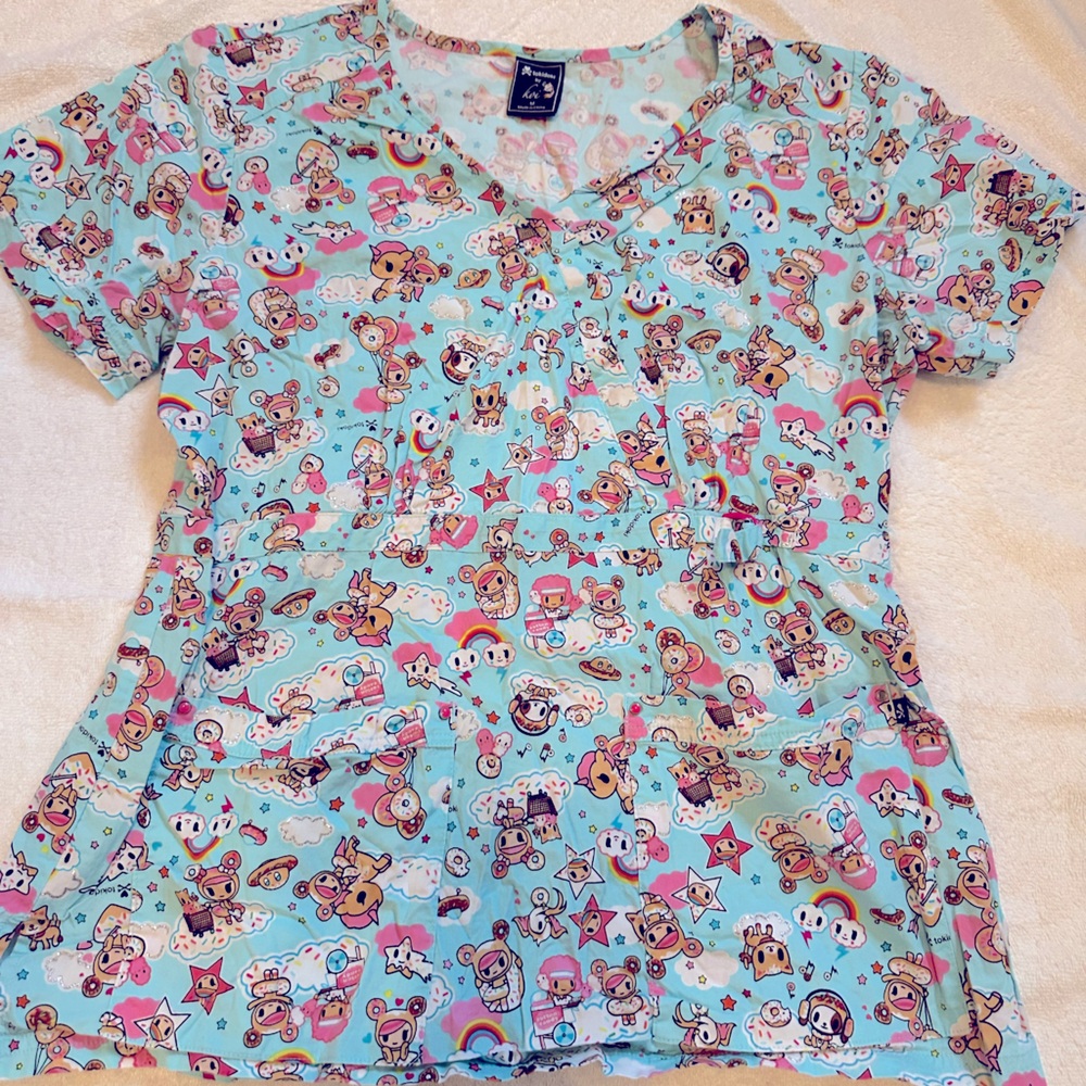 Tokidoki Scrub Top